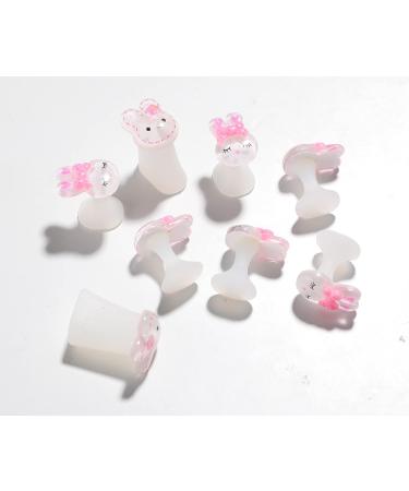  ME BY M 8pcs Bunny Silicone Toe Separators for Pedicures Nail Polish Foot Toe Spacers Nail Art - Buy Online on GoSupps.com