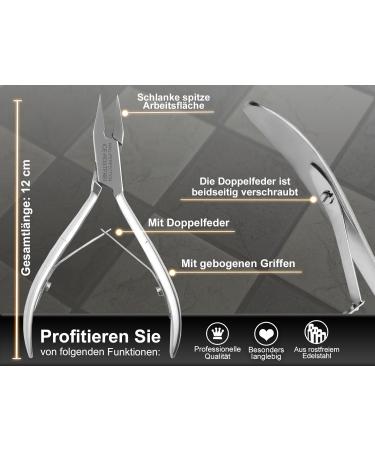 Premium Foot Nail Clippers | Corner Clippers for Ingrown Nails - International Shipping - Buy Online on GoSupps.com