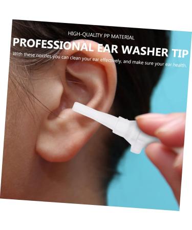 PartyKindom 30Pcs Ear Washer Nozzles Multi Functional Ear Accessories for Ear Wax Removal Safe Practical Design for All Ear - Buy Online on GoSupps.com
