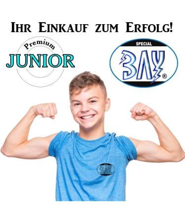 Buy High-Quality Bay Children Twin Tief Protection - XS Black Leather PU Suspensorium for Men & Youth | Kickboxing Karate & Martial Arts Protection - Buy Online on GoSupps.com