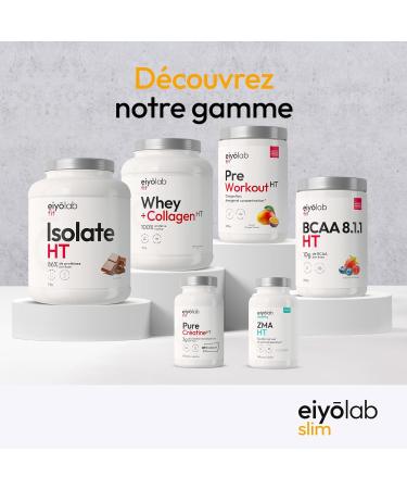 Carnipure Premium Patented L-CARNITINE | Energy - Dry - Recovery | Pre-Workout without Caffeine and Magnesium Stearate | Doping Free | 60 Vegan Capsules | Made in France Eiyolab - Buy Online on GoSupps.com