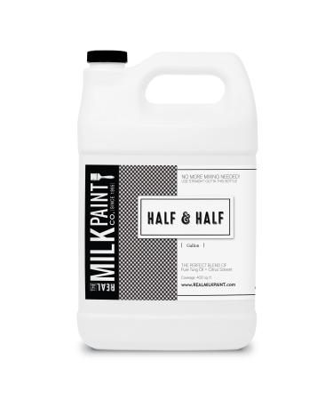 Real Milk Paint Half and Half Pure Tung Oil and Orange Peel Oil for Wood Finishing Cutting Boards Butcher Blocks Clay Stone and Slate Food Grade 1 Gallon 128 Fl Oz (Pack of 1)