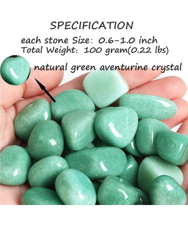 Buy Xiannvxi Green Aventurine Drum Stones - Large Gemstone Crystals for Healing & Meditation | International Shipping - Buy Online on GoSupps.com