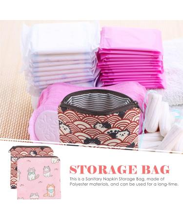 Sewoart 2-in-1 Well-Being Decorative Case & Makeup Bag for Women | Stylish Tampon Organizer & Breastfeeding Inserts Wallet | Ideal for Outdoors & Driving License Storage - Buy Online on GoSupps.com