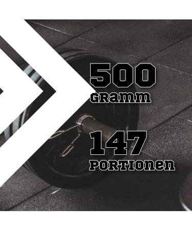 Creatin Megapure 500g - High-Dosed Vegan Creatine Monohydrate Powder | 3.4G Per Serving No Additives International Shipping - Buy Online on GoSupps.com