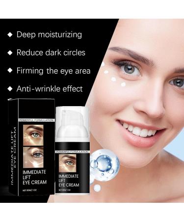  homomdy Instant Lift Set of 2 moisturizing and firming eye creams for the eyes anti-aging instant skin firming for puffiness bags and dark circles reduces - Buy Online on GoSupps.com
