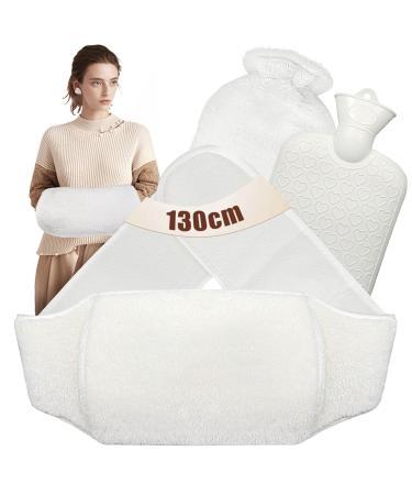 Heat bottle belt heat bottle extra long 130 cm hot water bottles with cover and soft waist cover Heat bottle for the neck and shoulder back legs waist heating set B
