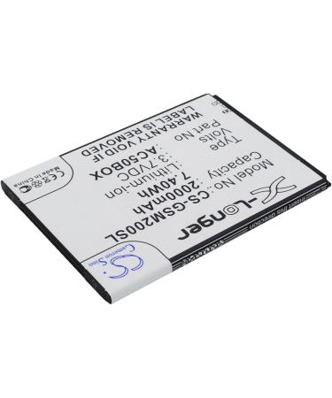 Battery Replacement for GSmart AC50BOX Mika M2 - 2000mAh International Shipping - Buy Online on GoSupps.com