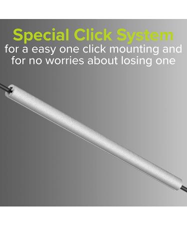 VELMIA Spoke Reflectors 36 Pieces - Enhanced Safety and Visibility - Easy Mounting Bike Spoke Skins - Reflective Material - Buy Online on GoSupps.com