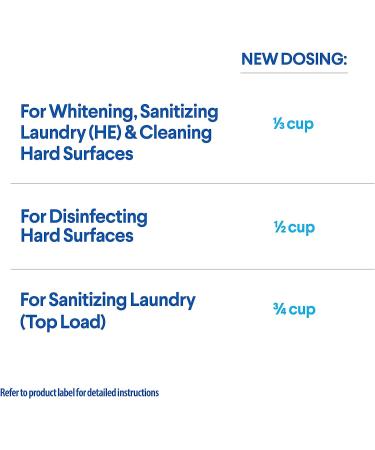 Clorox Splash-Less Disinfecting Bleach Regular - 77oz Bottle - Buy Online on GoSupps.com