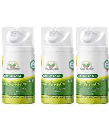 Varicobooster Nova Botea Airless pump 3 x 75 ml more than 25 carefully selected ingredients new improved formula for feet based on natural components Nova Botea Airless pump - Buy Online on GoSupps.com