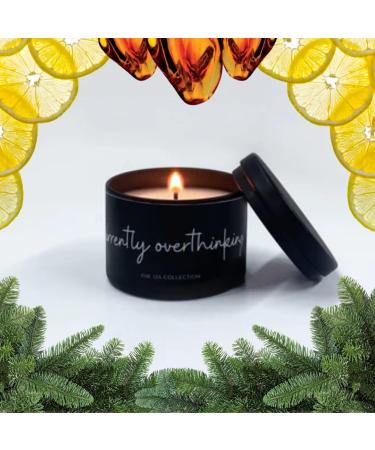 Currently Overthinking Mini Candle | Fraser Fir Scent | Perfect Gift | Scented Candles for Home | International Shipping Available - Buy Online on GoSupps.com