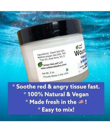 Urban ReLeaf Wound Care Sea Salt Botanical SOAK - Gentle & Effective Healing, Disinfectant, 100% Natural - Buy Online on GoSupps.com