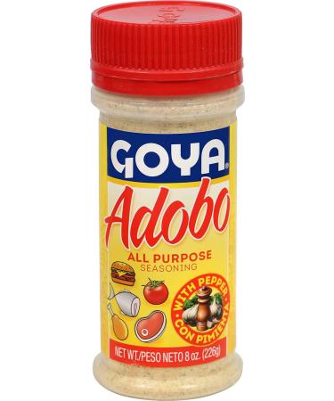 Value Bundle: Goya Adobo Seasoning with Pepper - All Purpose Seasoning - Seasoning Spices and Seasonings - Epices - Garlic Powder - Spicy - Value Bundle Branded Package of 2 - Buy Online on GoSupps.com