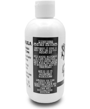 Spider Chalk White Widow Extreme Liquid Chalk 8oz - Made in USA for Gym, Powerlifting, Weightlifting & Strongman - Buy Online on GoSupps.com