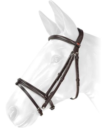 John Whitaker Barton Bridle - Raised Flash Havana Cob | Premium Equestrian Gear for International Shipping - Buy Online on GoSupps.com