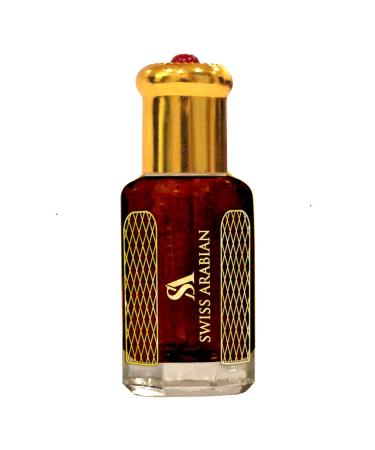 Swiss Arabian Aljazeera 12mL Artisanal Hand Crafted Perfume Oil Fragrance for Women and for Men Traditional Attar Style Cologne and Body Oil Unisex ALJAZEERA