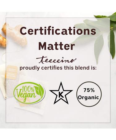 Teeccino Hazelnut Ground Herbal Coffee | Prebiotic, Caffeine-Free, Acid-Free, Medium Roast (11oz) - Buy Online on GoSupps.com