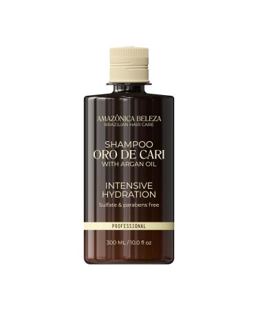 AMAZONICA BELEZA Oro de Cari Shampoo (10.1 Oz) Hydrate & Repair Moisture for Dry Hair hair-shampoo