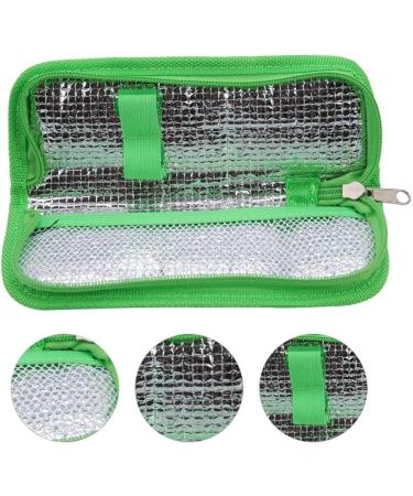 Diabetic Bag - Portable Insulin Cooler & Organizer for Diabetes | Travel Insulated Case in Green - Buy Online on GoSupps.com