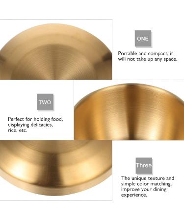 High-Quality Stainless Steel Shaving Soap Bowl with Lid - Housoutil Rice Shell Design for Men | Ideal for Home & Bathroom Use - Buy Online on GoSupps.com