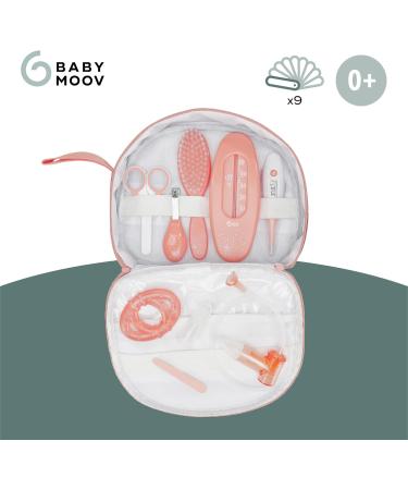 Babymoov Baby Grooming Kit - Essential Grey/Peach Newborn Healthcare and Nail Kit - Buy Online on GoSupps.com