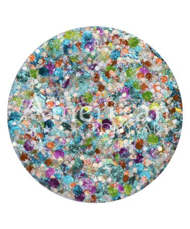 Amerikan Body Art Glitter Creme - Capricorn (10 gm) Cosmetic Polyester Glitter in Creamy Base Great for Face Paint Glamour Makeup