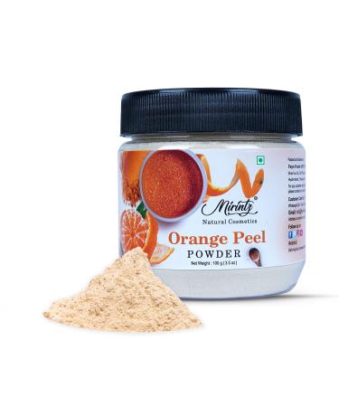 100% Natural Orange Peel Powder | (100 gms) Pure Orange Face Peel Mask for Cosmetics & Skincare | Ayurveda Products Vitamin C Face Mask | Orange Skin Peeling Powder for Face | Orange Peel 3.52 Ounce (Pack of 1)