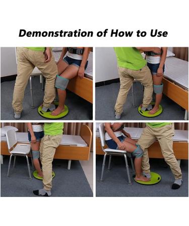 Transfer and Pivot Disc Non Slip 15" Diameter Weight Transfer Device and Mobility Aid with 360 Degree Rotation for Turns Transferring and Direction Change for Elderly Seniors and Disable - Buy Online on GoSupps.com