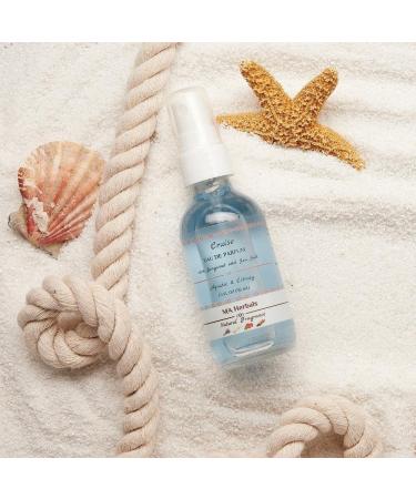 MA Herbals Cruise Bergamot & Sea Salt Citrus Natural Fragrance | Notes of Lemon Verbena Neroli Black Pepper Ozone White Musk | Long Lasting Fresh Acqua Perfume made with Essential Oils Cruise (Bergamot Sea Salt Light Musk) - Buy Online on GoSupps.com