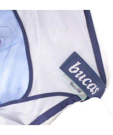 Bucas Buzz-Off Deluxe Fly Mask with Ears | Blue | Premium Fly Protection for Horses - International Shipping Available - Buy Online on GoSupps.com
