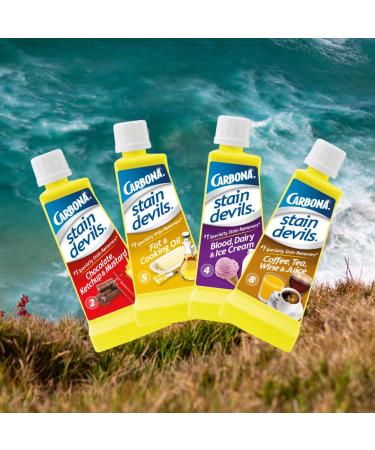 Carbona Liquid Stain Devil Combo Set | Best Spot Stain Remover for Clothes - International Shipping Available - Buy Online on GoSupps.com
