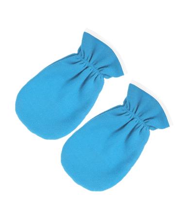 MERRYHAPY 1 Pair Exfoliating Hand Mask Moisturizing Hand Gloves Hydrating Gloves Body Gel Silk Exfoliating Gloves Gel Moisturizing Gloves Hand Treatment Gloves Spa Lotion Polyester