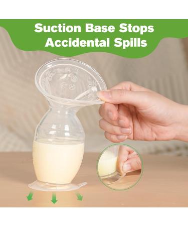 Haakaa Manual Breast Pump 5oz/150ml - Silicone Milk Saver for Breastfeeding Moms - Buy Online on GoSupps.com