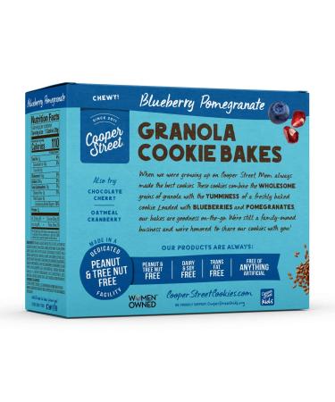 Cooper Street Cookies Chewy Granola Bakes - Blueberry Pomegranate, 12 Count - Buy Online on GoSupps.com
