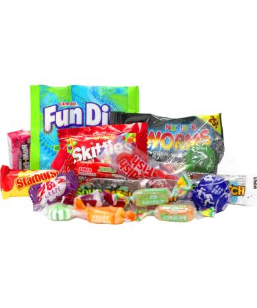Halloween Candy Variety Pack - 4 Pounds of Assorted Individually Wrapped Bulk Candy for Parties and Pinatas - Buy Online on GoSupps.com