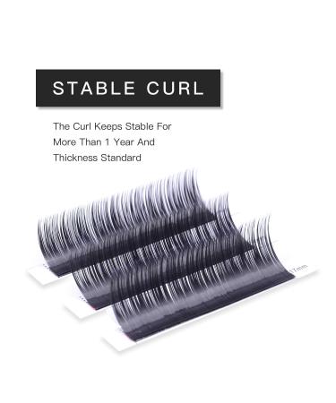 TDANCE D Curl 0.05mm Silk Volume Eyelash Extensions - 14-19mm Mixed Lengths for Professional Use - Buy Online on GoSupps.com