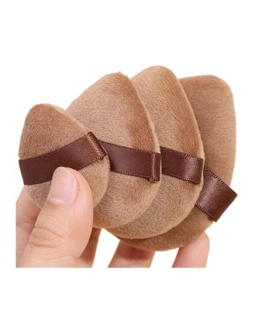 SBTRKT Dual Use Powder Puff - Soft Velvet Makeup Sponge for Face & Eye Contouring | 3PCS Washable Cosmetic Puff Accessories - Buy Online on GoSupps.com