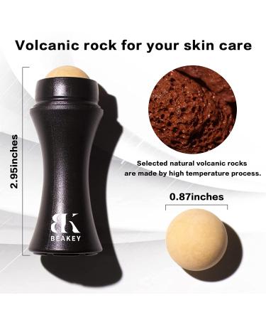 Oil-Absorbing Volcanic Roller with Replaceable Balls | On-the-Go Oil Control Tool for Instant Shine Removal - Buy Online on GoSupps.com