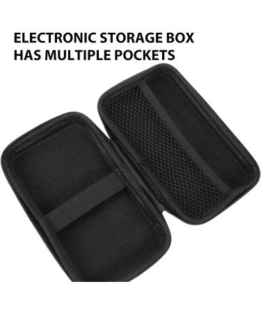 Travel Cable Organizer Set - Electronics & Cord Storage Bags for Earphones, Powerbank, USB, Hard Drive - 2pcs - Buy Online on GoSupps.com