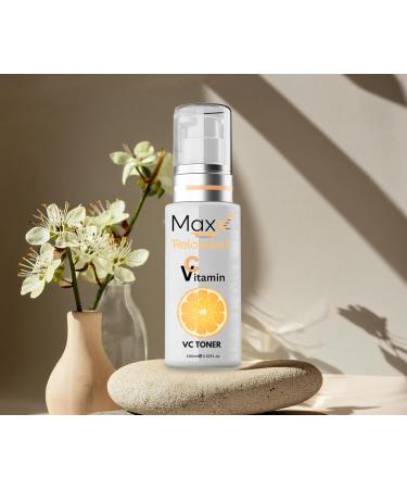Maxx Reloaded Vitamin C VC Toner Glow Hydrate & Refresh Your Skin Infused with Vitamin C 3.52 Fl Oz - Buy Online on GoSupps.com