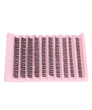 Individual Eyelashes Thick Curling Individual Eyelashes Strong Adhesive for Makeup (DIY-SET-001)