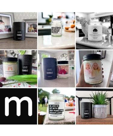 Mum Candle - 220g Soy Wax with Vanilla Jasmine & Sugared Almond | Perfect Mum Birthday or Mother's Day Gift - Funny Candles by Makester - Buy Online on GoSupps.com