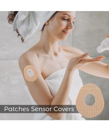 Wukesify CGM Sensor Patches | Waterproof Covers for Libre 2/3 | Flexible Blood Sugar Monitor Patches | 10-Day Use | Unisex Nude Option - Buy Online on GoSupps.com