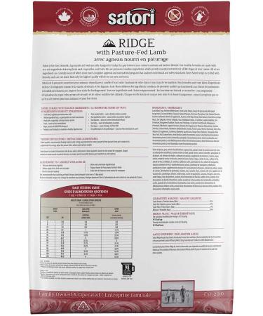 SATORI Lamb Recipe Dog Food 11.36 kg (25 lbs) - Buy Online on GoSupps.com