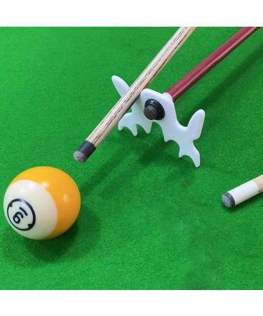 White Plastic Moosehead Bridge Head for Billiards Cue Rack - Non-Slip Snooker Pool Cue Rest Holder - Buy Online on GoSupps.com