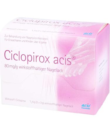 Ciclopirox Acis 80 mg/g Medicated Nail Polish - Effective Nail Fungus Treatment | Buy Internationally - Buy Online on GoSupps.com