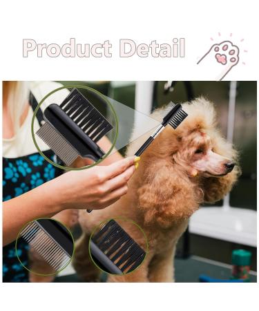 5 Pack Flea Comb for Cats & Dogs | Effective Lice & Flea Removal | Professional Pet Care Comb - Buy Online on GoSupps.com
