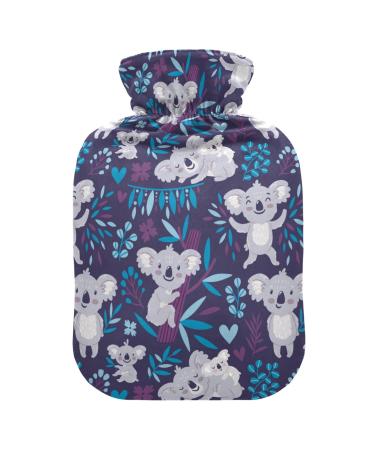 Heat bottles with reference cute coalabar floral design warming bag for pain relief sports injuries handfoot warmer 2 liters