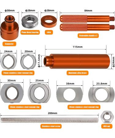 OugeWood Bicycle Bottom Bracket Tool Kit - Bearing Press & Removal Tool for BB86/BB30/BB91/BB92/PF30/92/386 - Buy Online on GoSupps.com